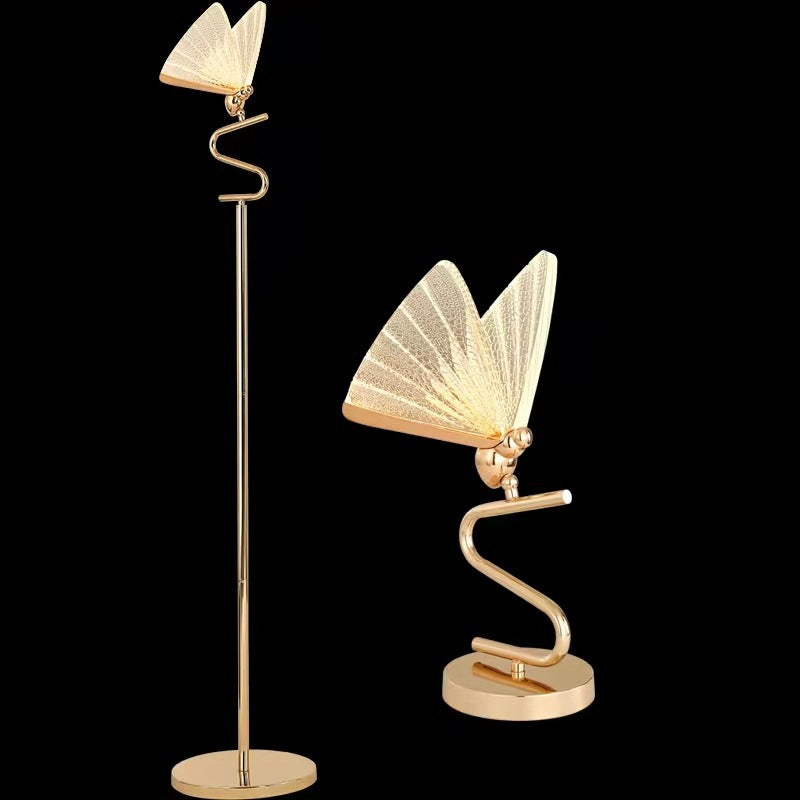 Modern Butterfly LED Lamp & Chandelier – Aluminum Acrylic Indoor Decorative Light