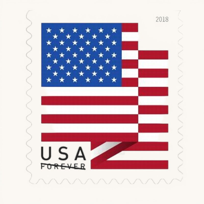 2018 US Flag First Class -Forever Postage Stamps
