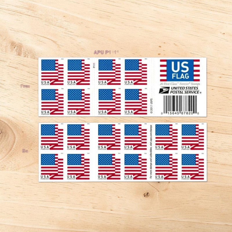 2018 US Flag First Class -Forever Postage Stamps