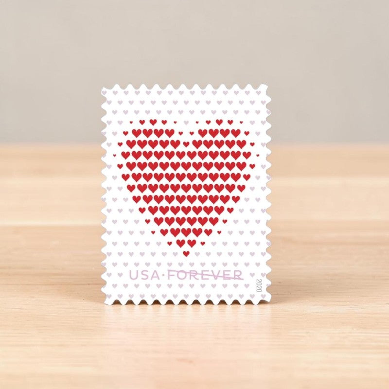 2020 Made of Hearts First Class- Forever Postage Stamps